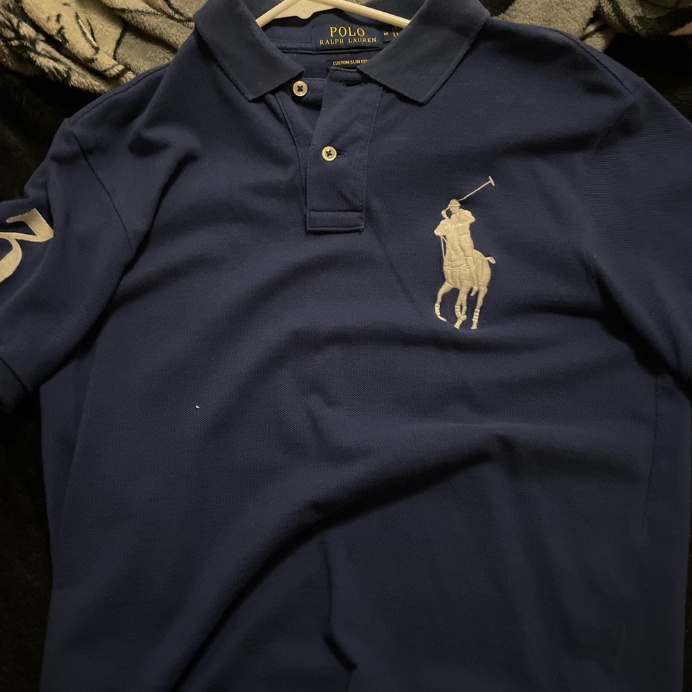Navy blue polo